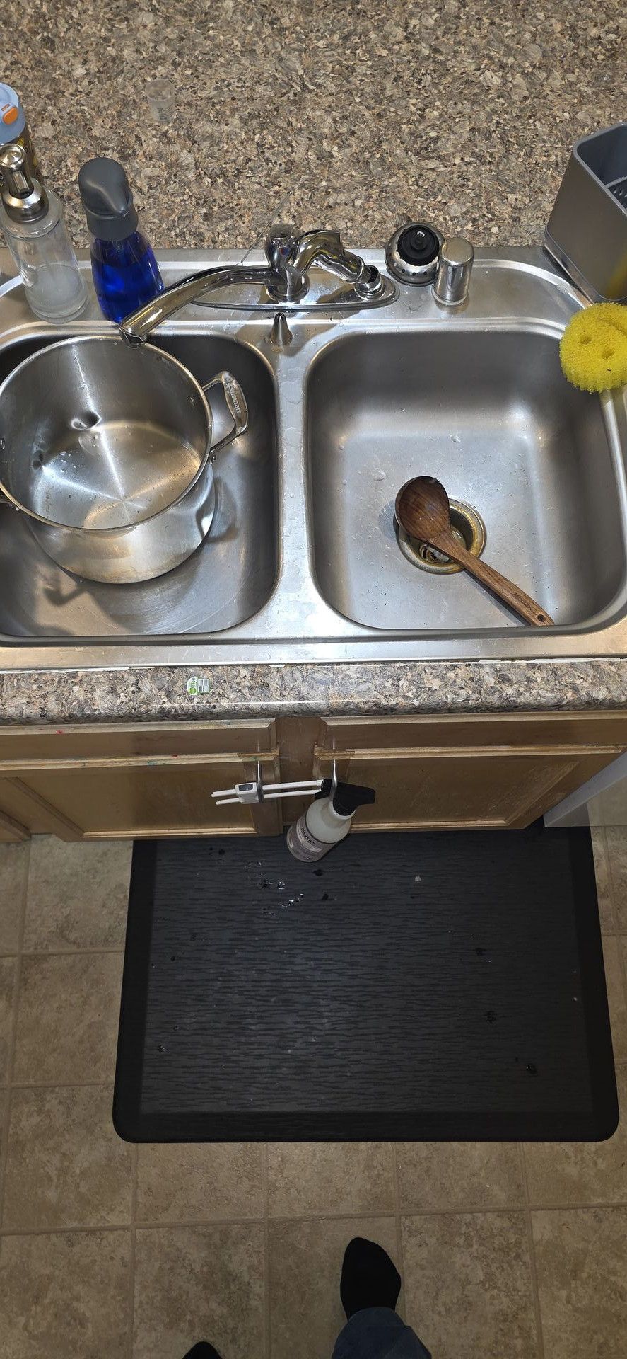 Before and after - before