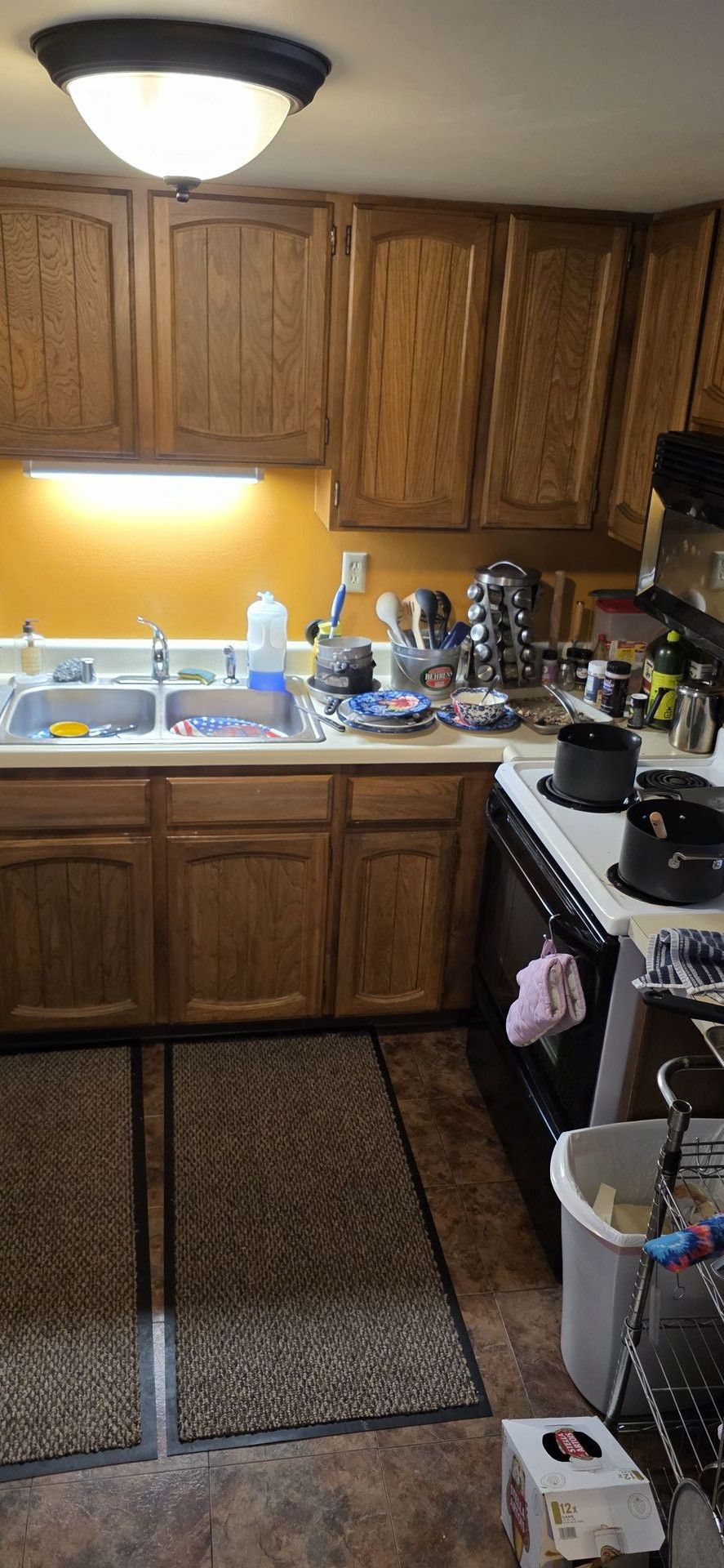 Before and after - before