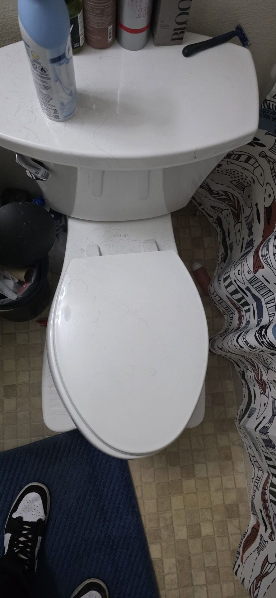 Before and after - before